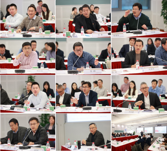 与会老师发言