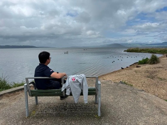 Tony by the sea